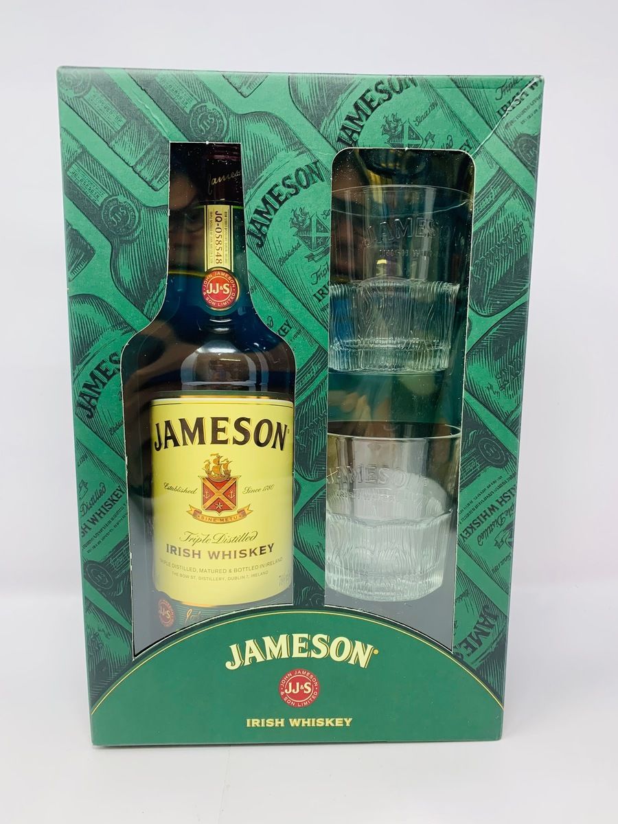 JAMESON'S TRIPLE DISTILLED IRISH WHISKEY GLASS PACK