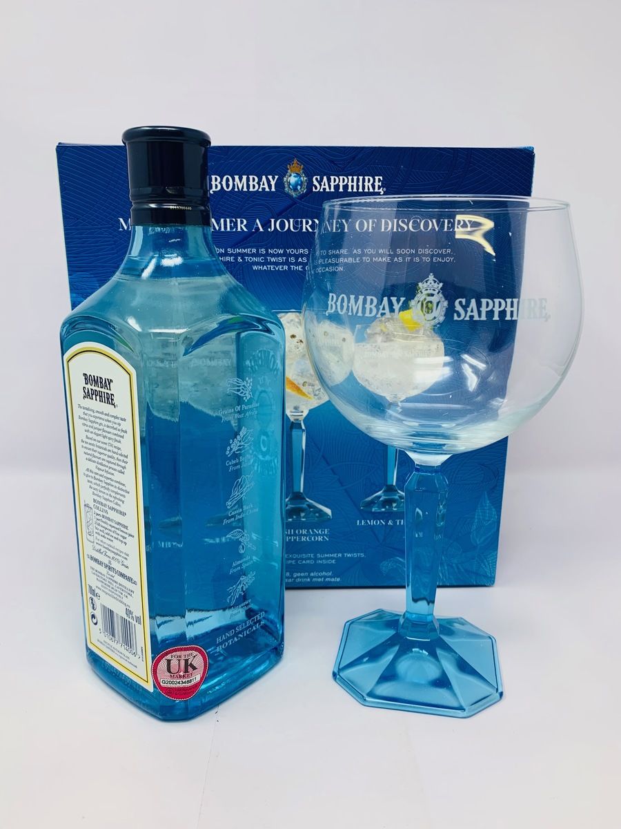 BOMBAY SAPPHIRE GIN & GLASS PACK