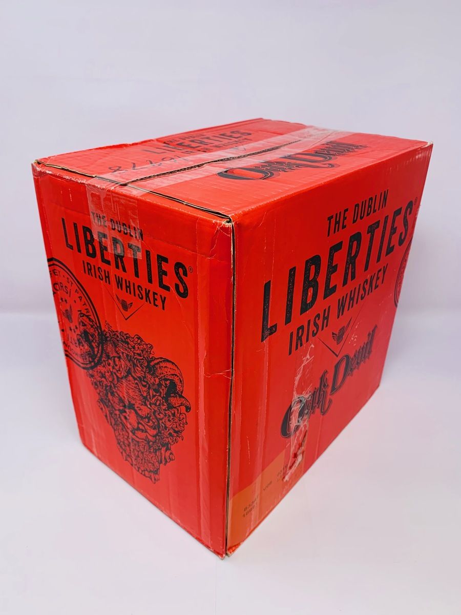 6 x THE DUBLIN LIBERTIES IRISH WHISKEY OAK DEVIL