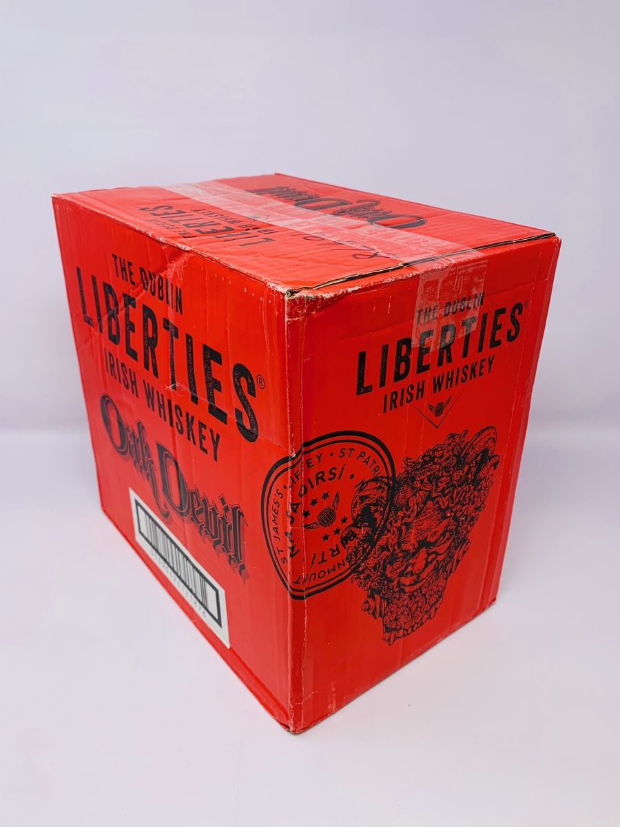 6 x THE DUBLIN LIBERTIES IRISH WHISKEY OAK DEVIL