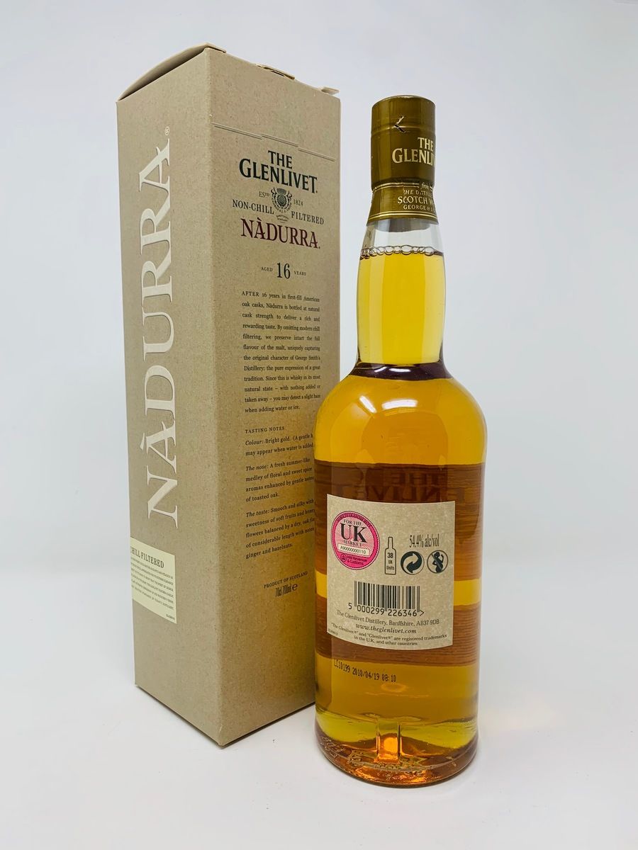 THE GLENLIVET 16 YEAR OLD NADURRA CASK STRENGTH