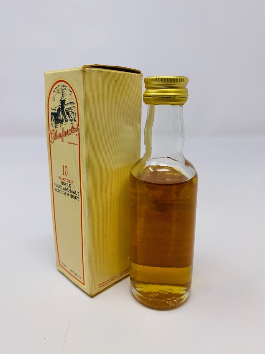 GLENFARCLAS 10 YEAR OLD WHISKY MINIATURE
