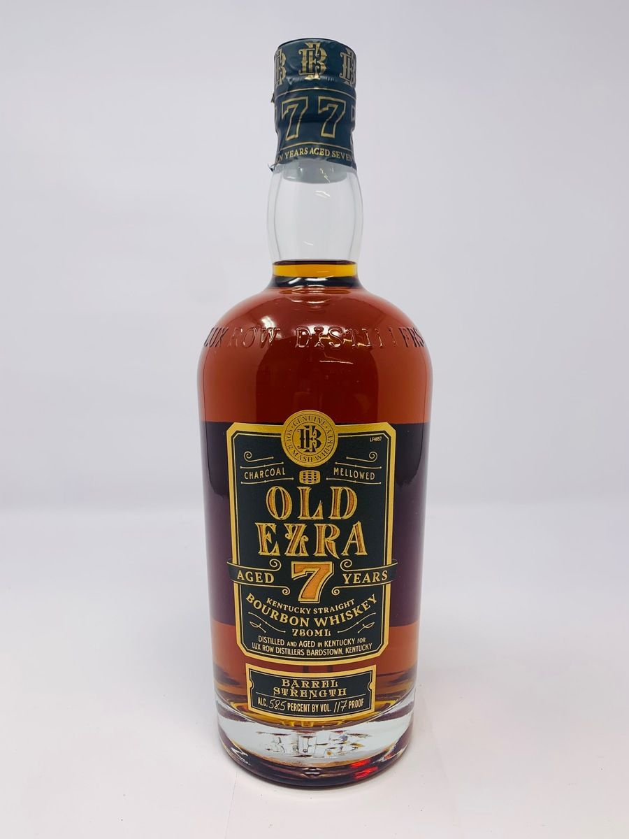OLD EZRA 7 YEAR OLD BOURBON WHISKEY