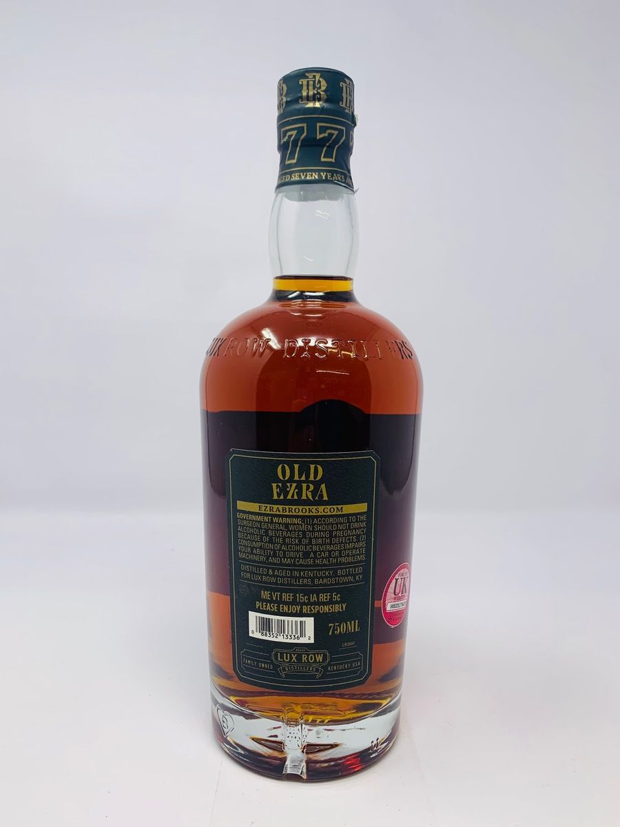 OLD EZRA 7 YEAR OLD BOURBON WHISKEY