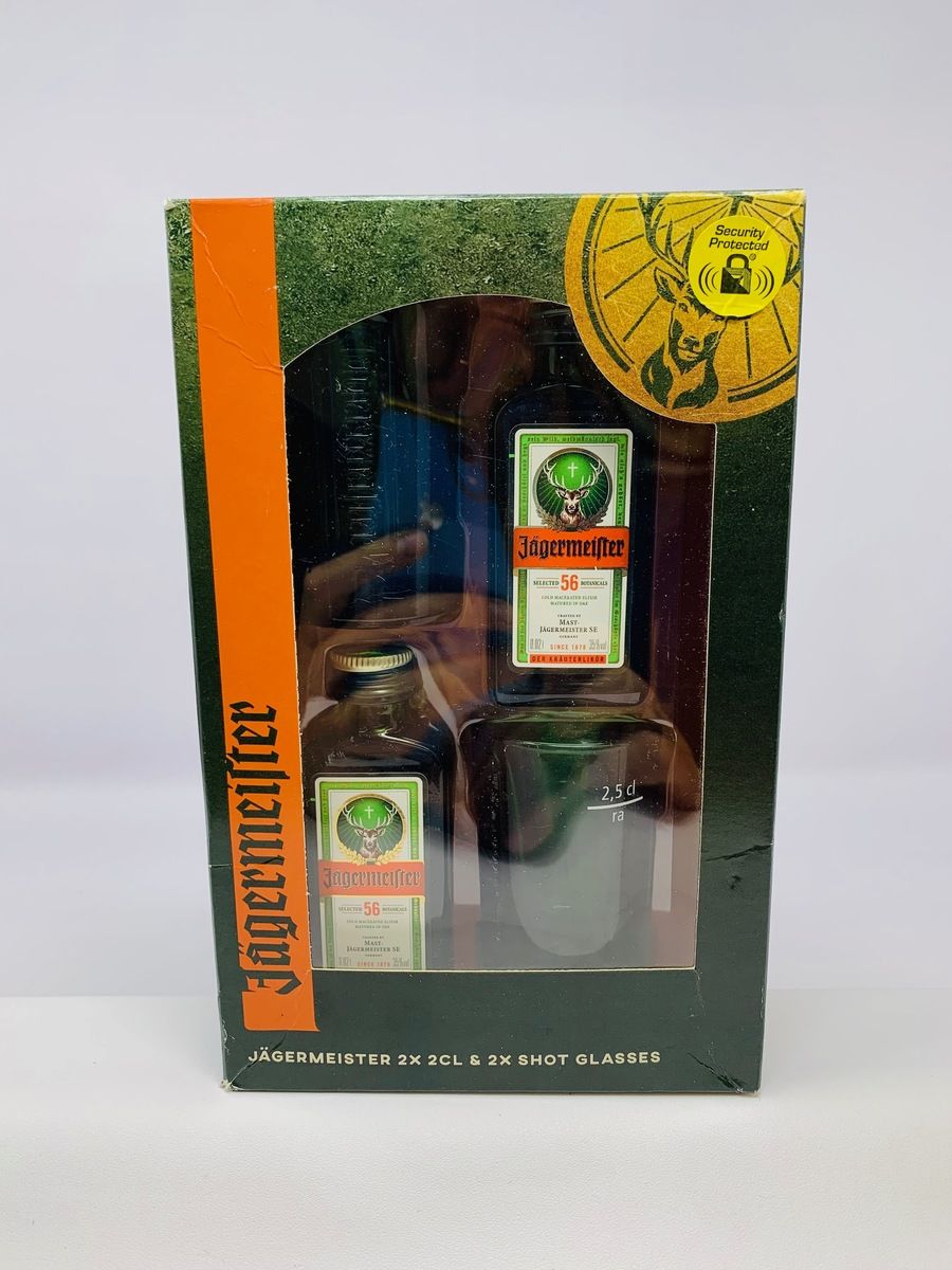  JAGERMEISTER MINIATURES & GLASS PACK