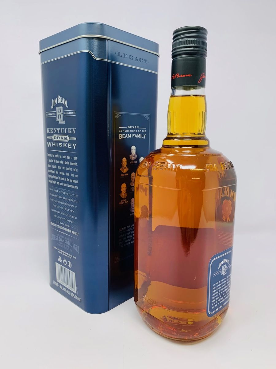 JIM BEAM KENTUCKY DRAM WHISKEY