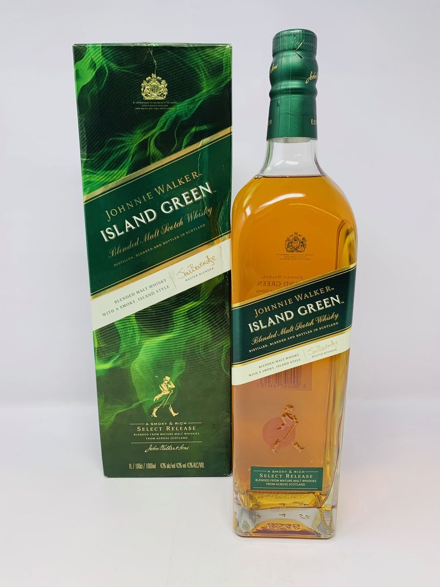 JOHNNIE WALKER ISLAND GREEN 1 LITRE