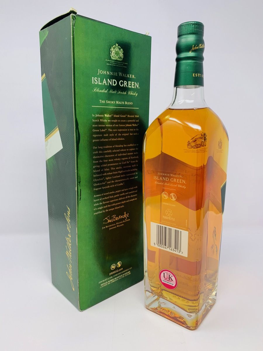 JOHNNIE WALKER ISLAND GREEN 1 LITRE