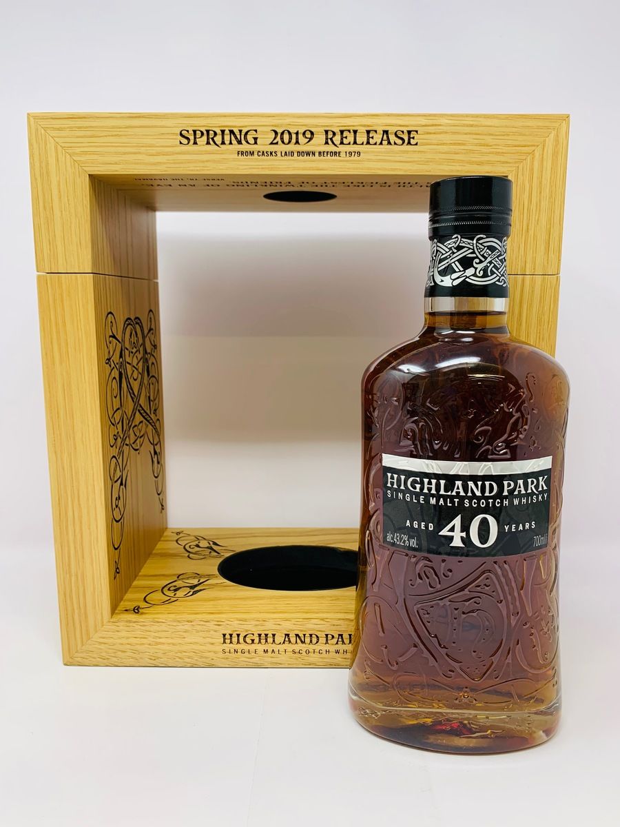 HIGHLAND PARK 40 YEAR OLD SPRING 2019 RELEASE