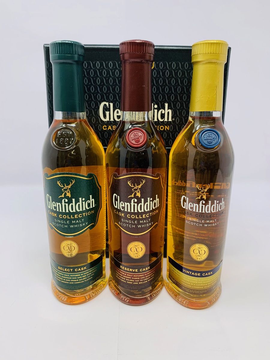 GLENFIDDICH CASK COLLECTION 20CL SET