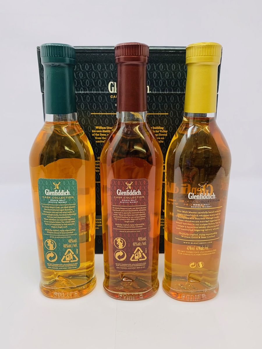 GLENFIDDICH CASK COLLECTION 20CL SET