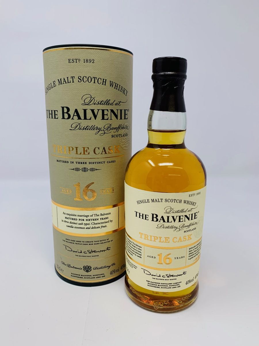 BALVENIE 16 YEAR OLD TRIPLE CASK 20CL