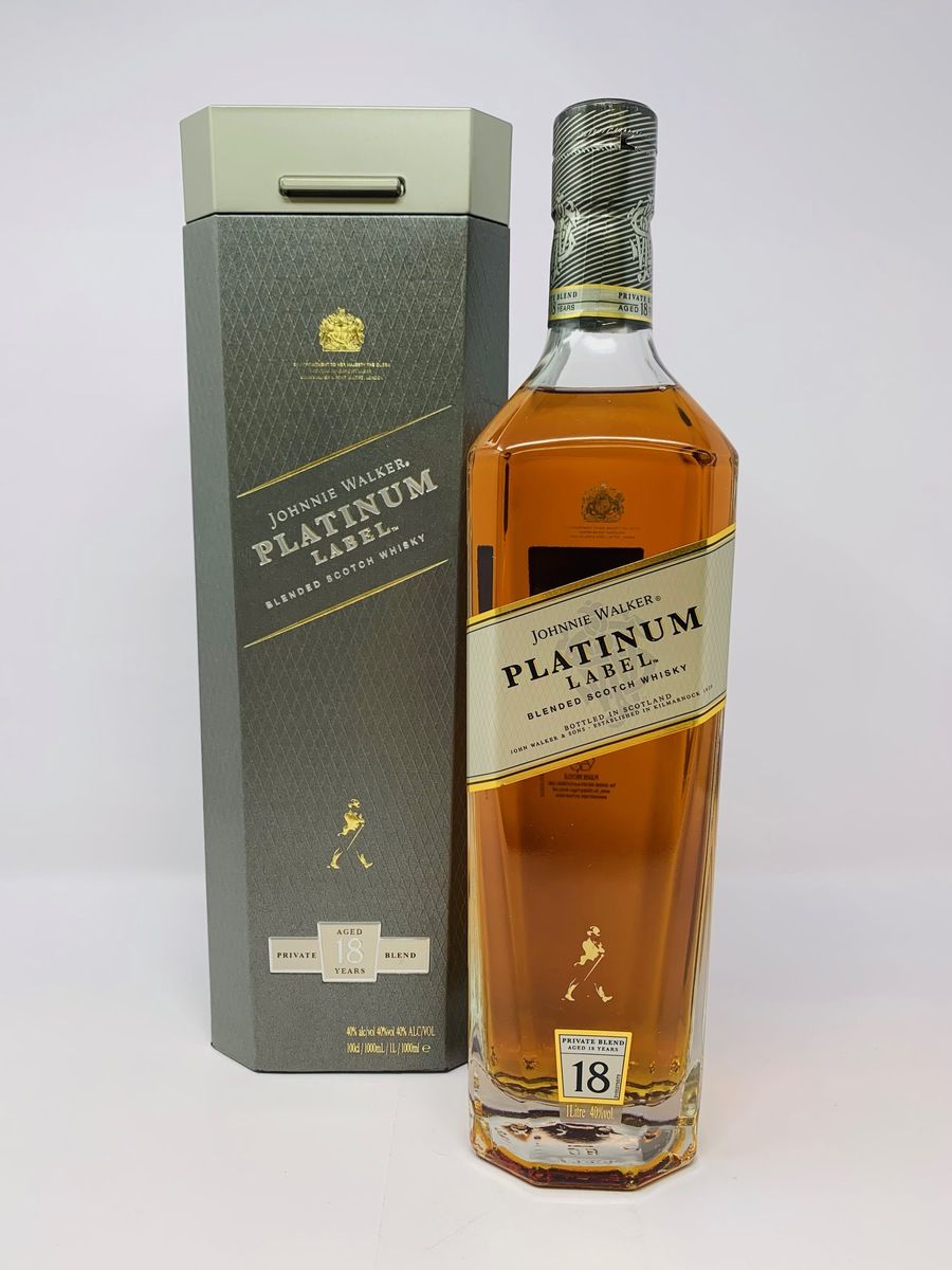 JOHNNIE WALKER 18 YEAR OLD PLATINUM LABEL