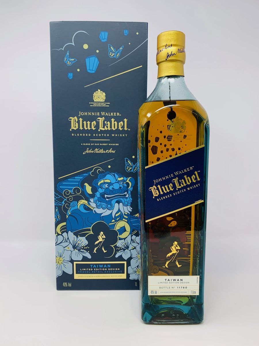 JOHNNIE WALKER BLUE LABEL TAIWAN EDITION 1 LITRE