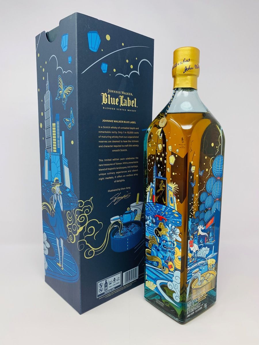 JOHNNIE WALKER BLUE LABEL TAIWAN EDITION 1 LITRE