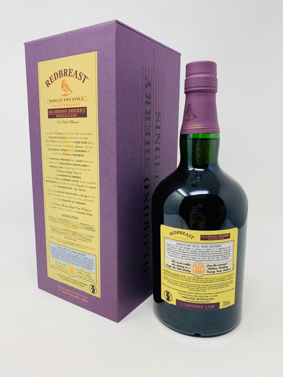 REDBREAST OLOROSO SHERRY SINGLE CASK
