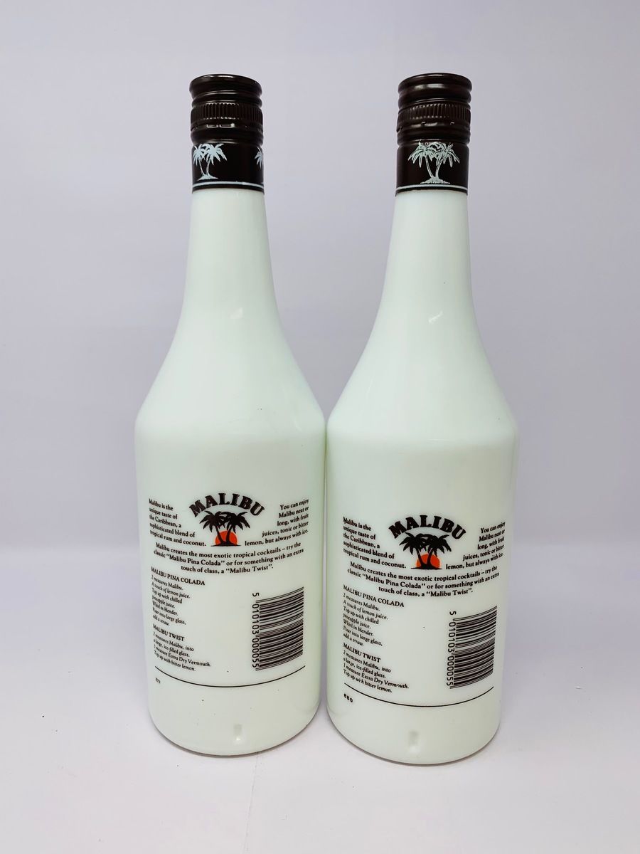 2 X MALIBU JAMACAN RUM