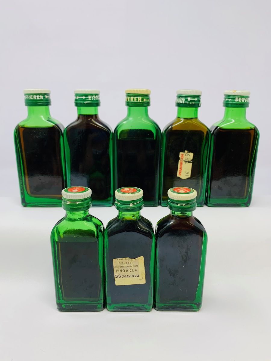 8 X  JAGERMEISTER MINIATURES