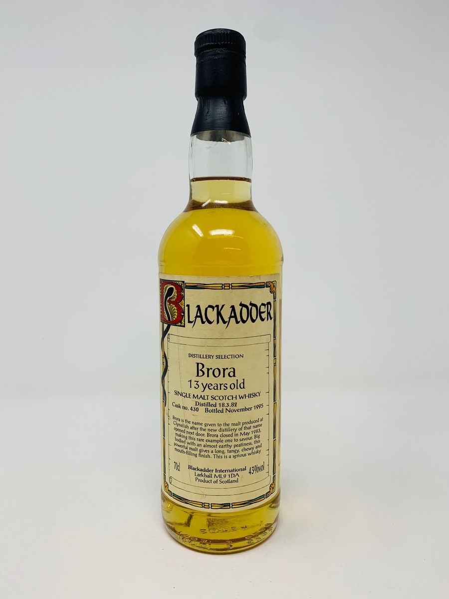 BRORA 13 YEAR OLD 1982 BLACKADDER
