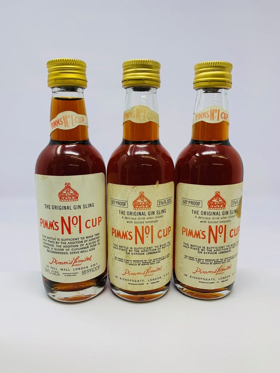 3 X PIMMS MINIATURES CIRCA 1970'S