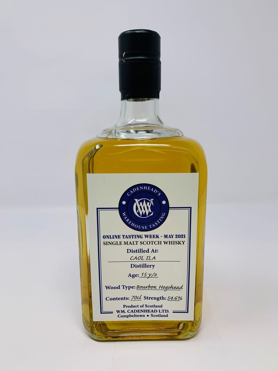 CAOL ILA 15 YEAR OLD CADENHEAD' S ONLINE TASTING WEEK MAY 2021