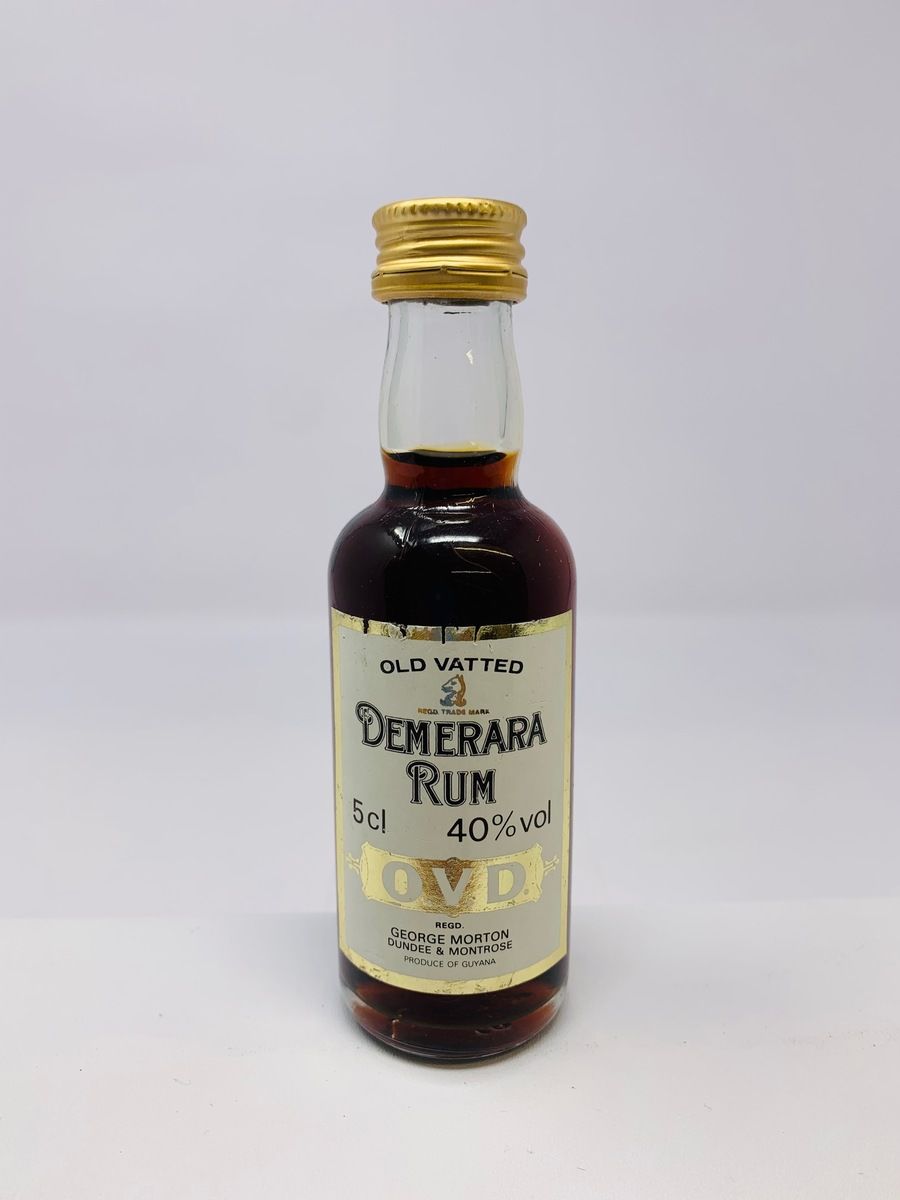 O.V.D. DEMERARA RUM MINIATURE
