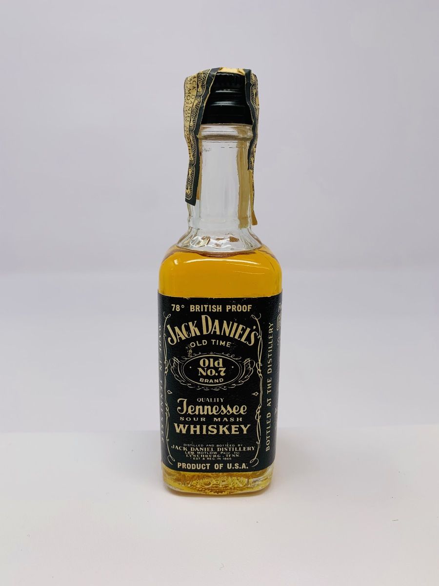 JACK DANIELS 1973 OLD NO 7 MINIATURE 