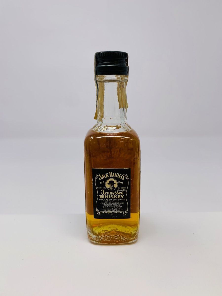 JACK DANIELS 1973 OLD NO 7 MINIATURE 