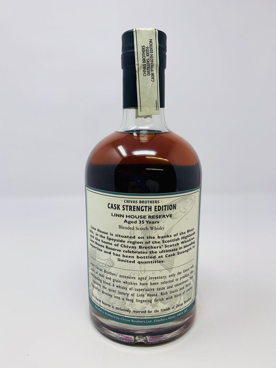 LINN HOUSE RESERVE 35 YEAR OLD CASK STRENGTH