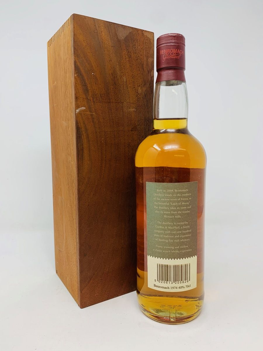 BENROMACH GLENLIVET 1974 23 YEAR OLD 