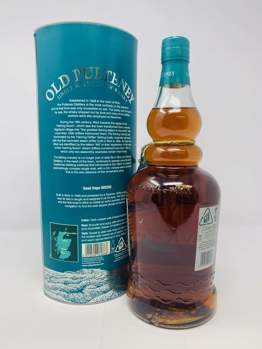 OLD PULTENEY WK209 GOOD HOPE LIMITED EDITION TRAVEL RETAIL EXCLUSIVE