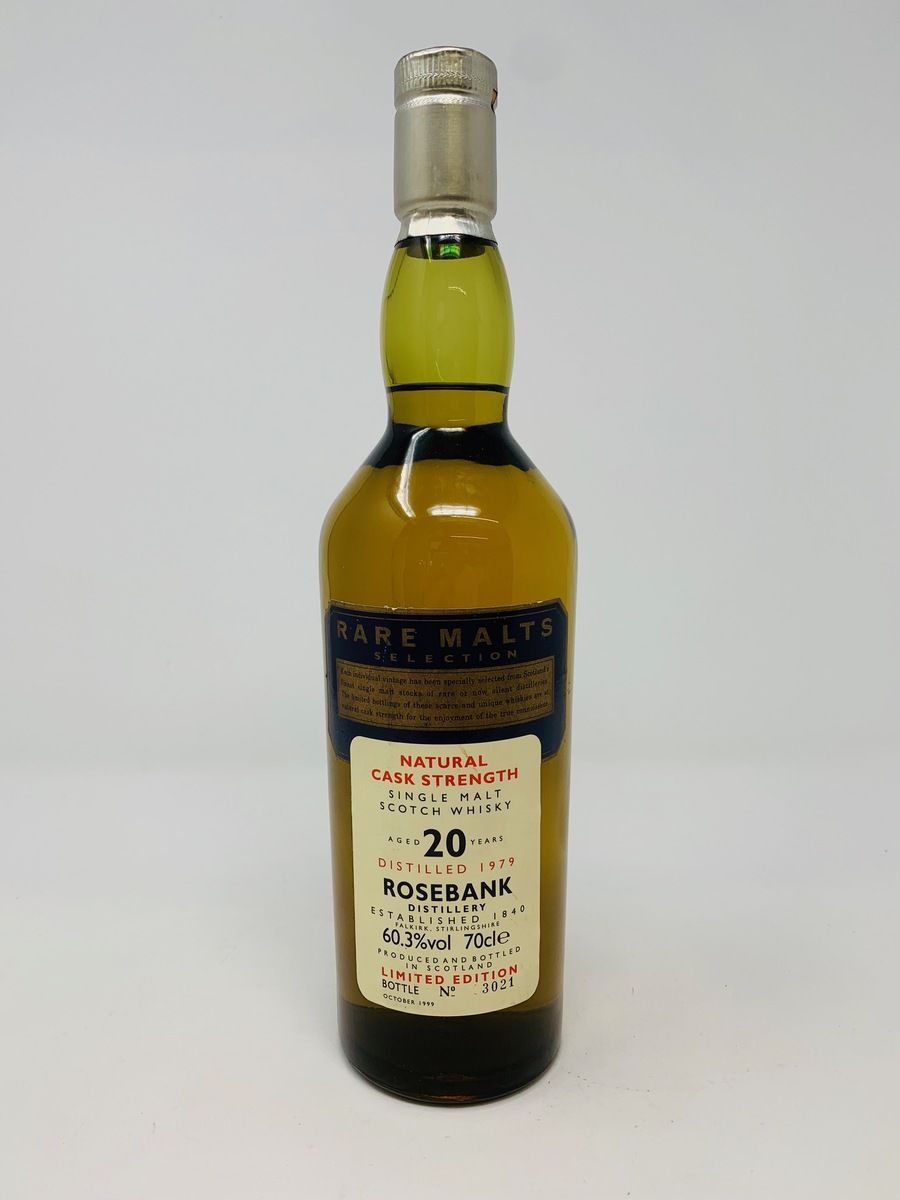 ROSEBANK 1979 20 YEAR OLD RARE MALTS SELECTION