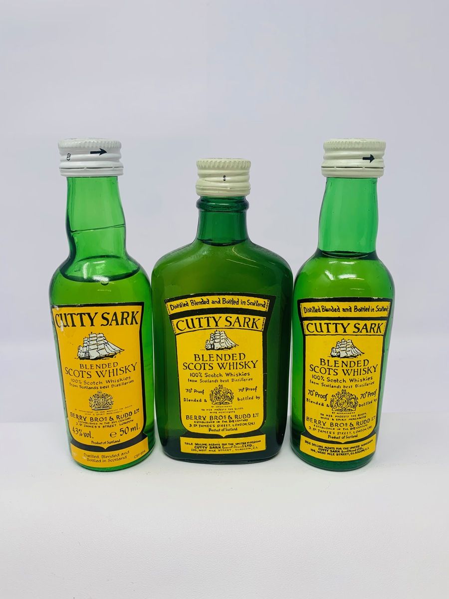 CUTTY SARK WHISKY MINIATURES