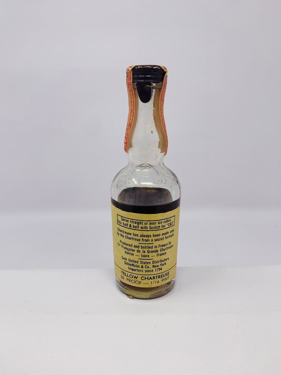 YELLOW CHARTREUSE MINIATURE - 86 PROOF 