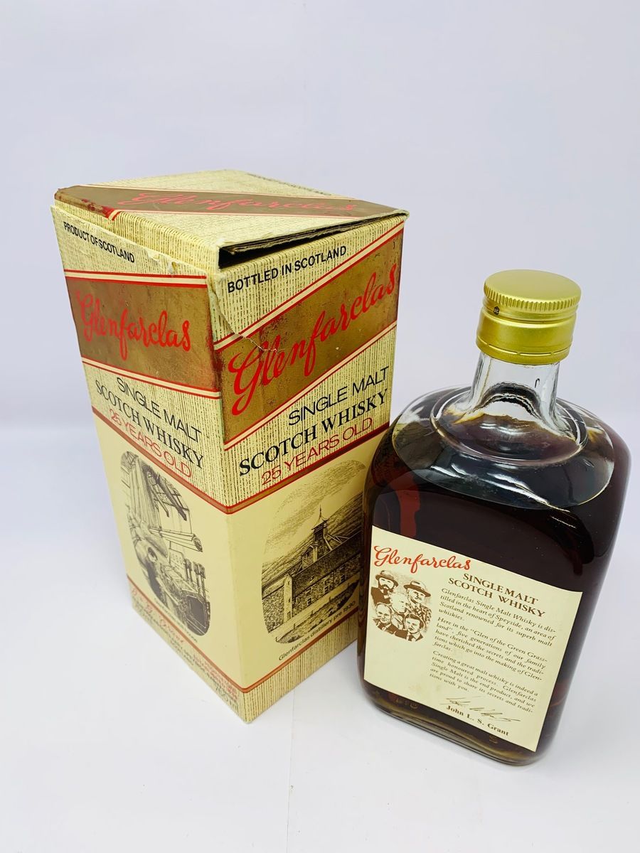 GLENFARCLAS 25 YEAR OLD 1980'S