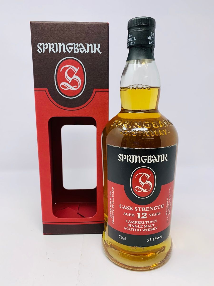 SPRINGBANK 12 YEAR OLD CASK STRENGTH