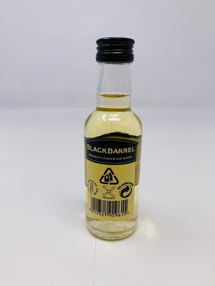 W M GRANT & SONS BLACK BARREL MINIATURE