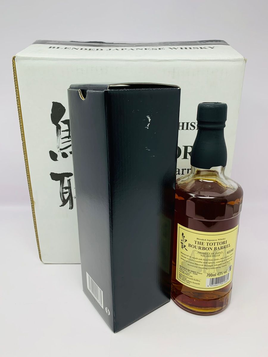6 x TOTTORI BOURBON AGED  JAPANESE BLENDED WHISKY (FULL CASE)