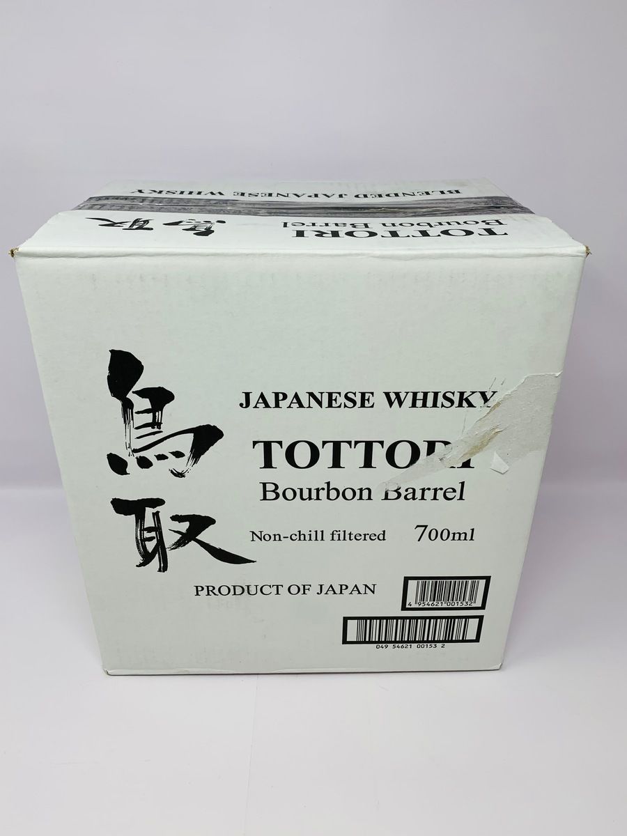 6 x TOTTORI BOURBON AGED  JAPANESE BLENDED WHISKY (FULL CASE)