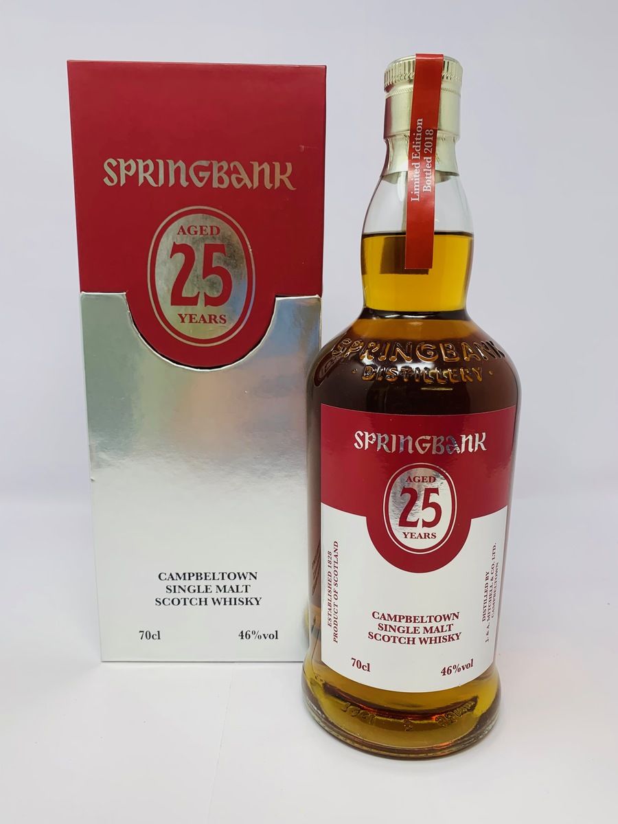 SPRINGBANK 25 YEAR OLD 2018 RELEASE