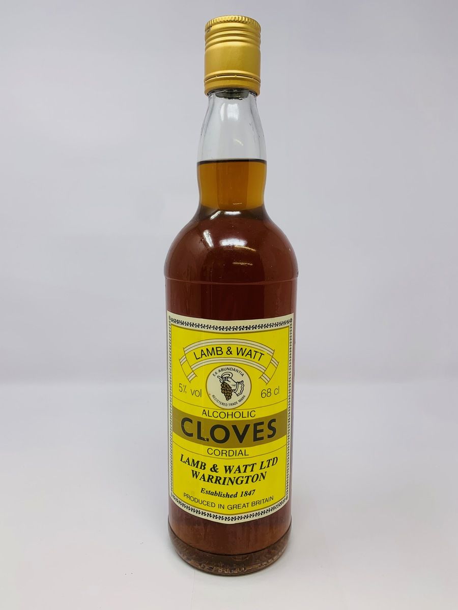 ALCOHOLIC CLOVES CORDIAL 68CL