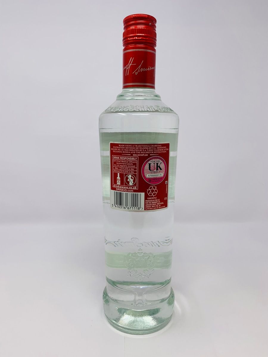 SMIRNOFF RED LABEL VODKA