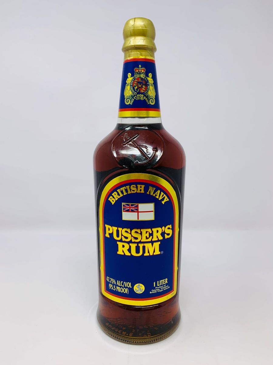 BRITISH NAVY PUSSERS RUM 1 LITRE