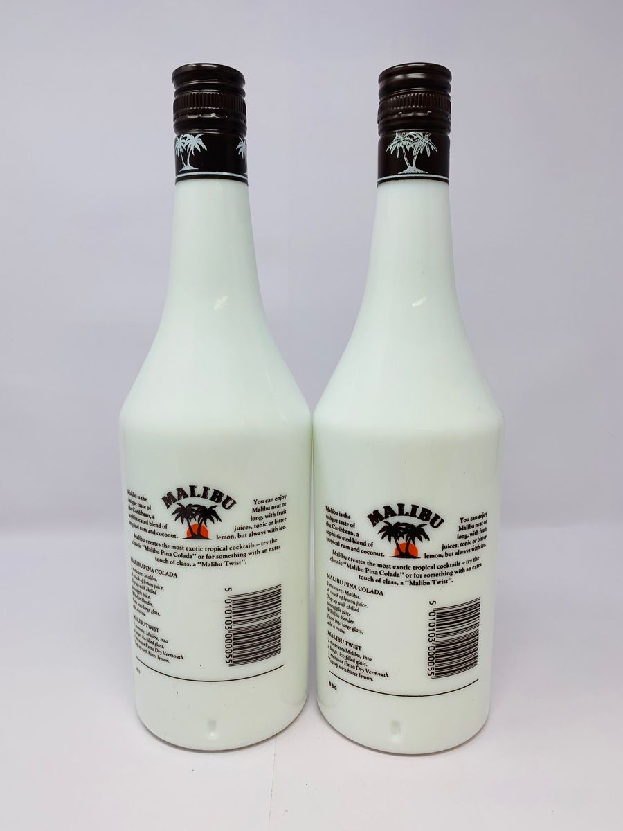 2 X MALIBU JAMACAN RUM