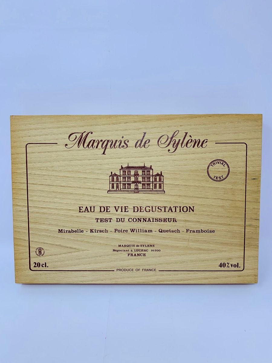 MARQUIS DE SYLENE EAU DE VIE DEGUSTATION TASTING SET