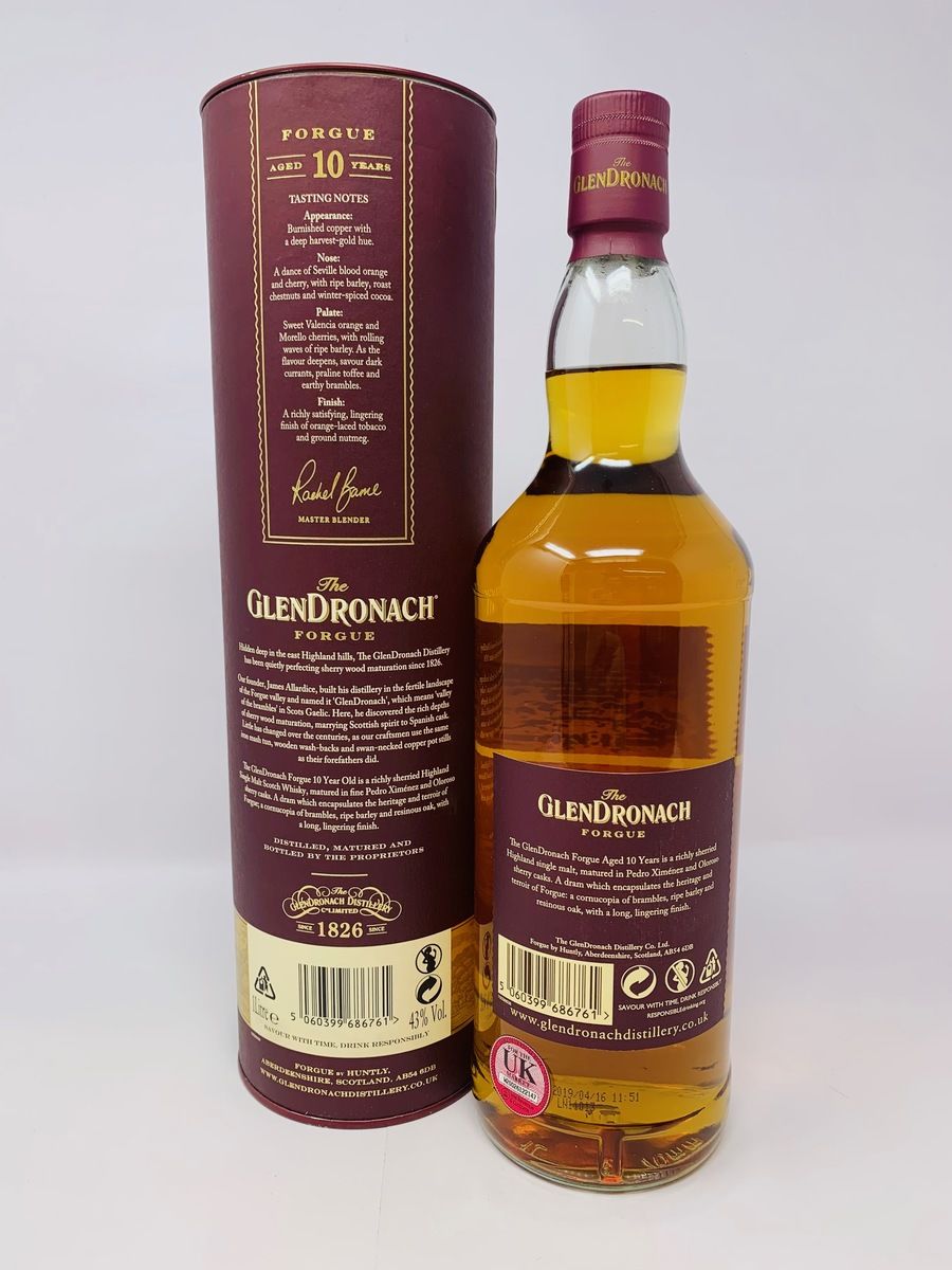 GLENDRONACH FORGUE 10 YEAR OLD