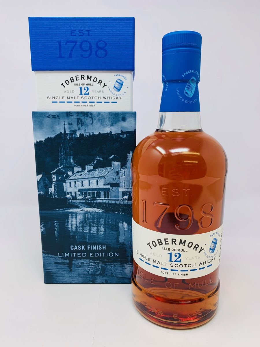 TOBERMORY 2007 12 YEAR OLD - PORT PIPE FINISH 