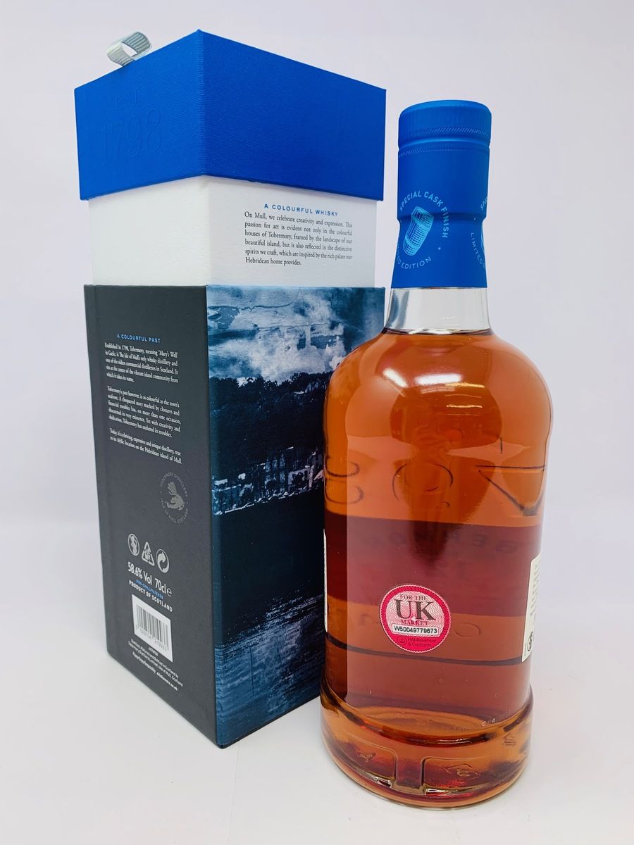 TOBERMORY 2007 12 YEAR OLD - PORT PIPE FINISH 