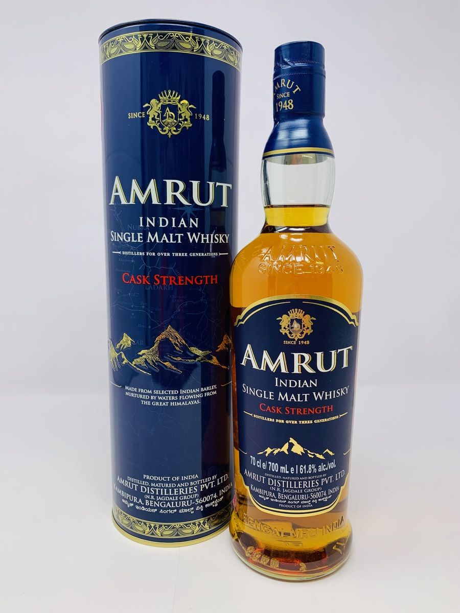 AMRUT INDIAN SINGLE MALT WHISKY - CASK STRENGTH