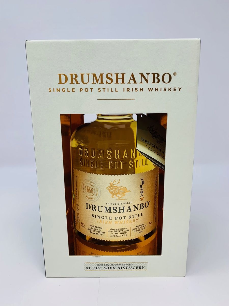 DRUMSHANBO SINGLE POT STILL IRISH WHISKEY